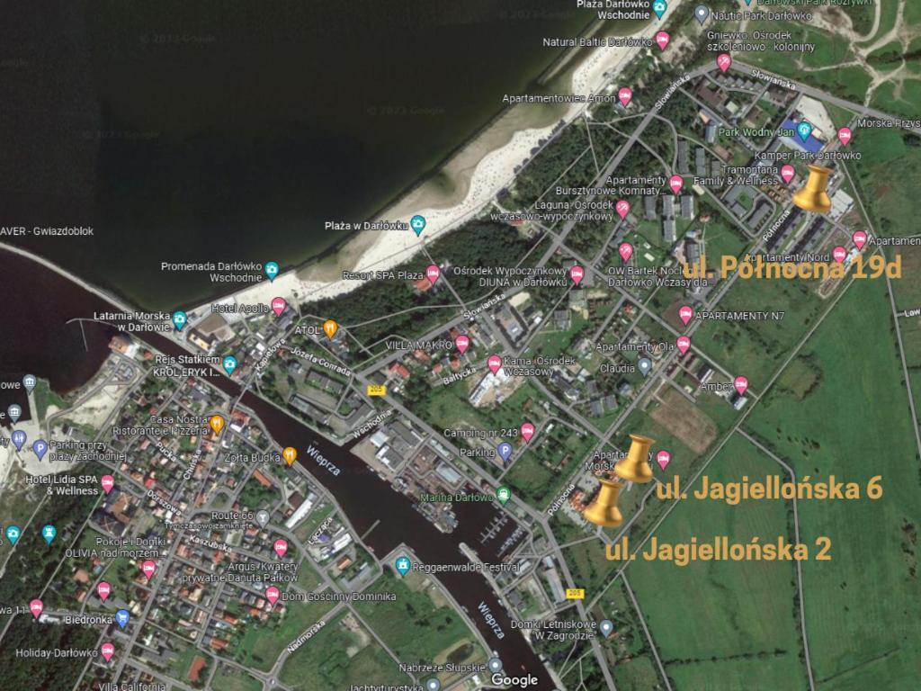 Sunny Apartament Ujście-Darłowskie المظهر الخارجي الصورة